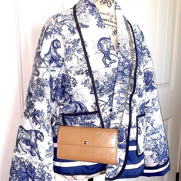 Louis Vuitton Vernis Monogram Long Wallet and unbranded chain - Picture 3 of 11